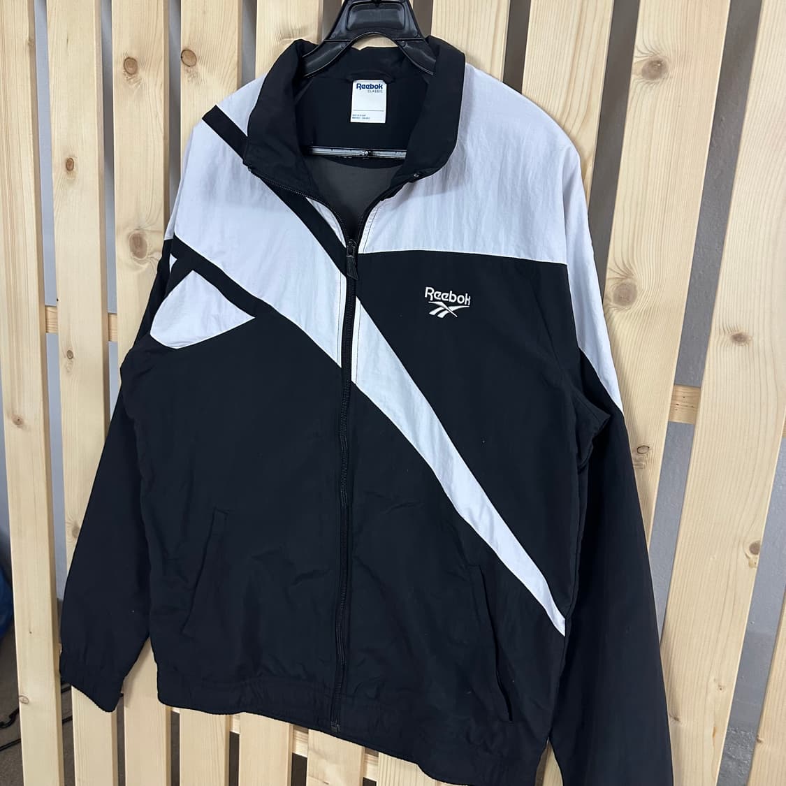 (XL) 리복 블랙 바람막이 자켓 상품이미지2