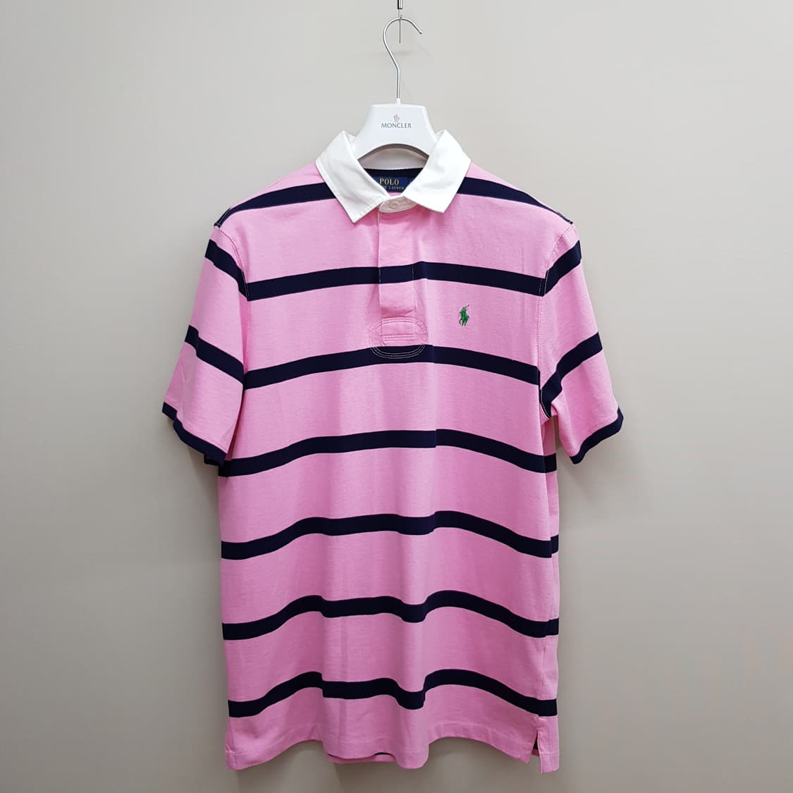 폴로 랄프로렌 아이코닉 럭비 반팔 셔츠 L사이즈 상품이미지2