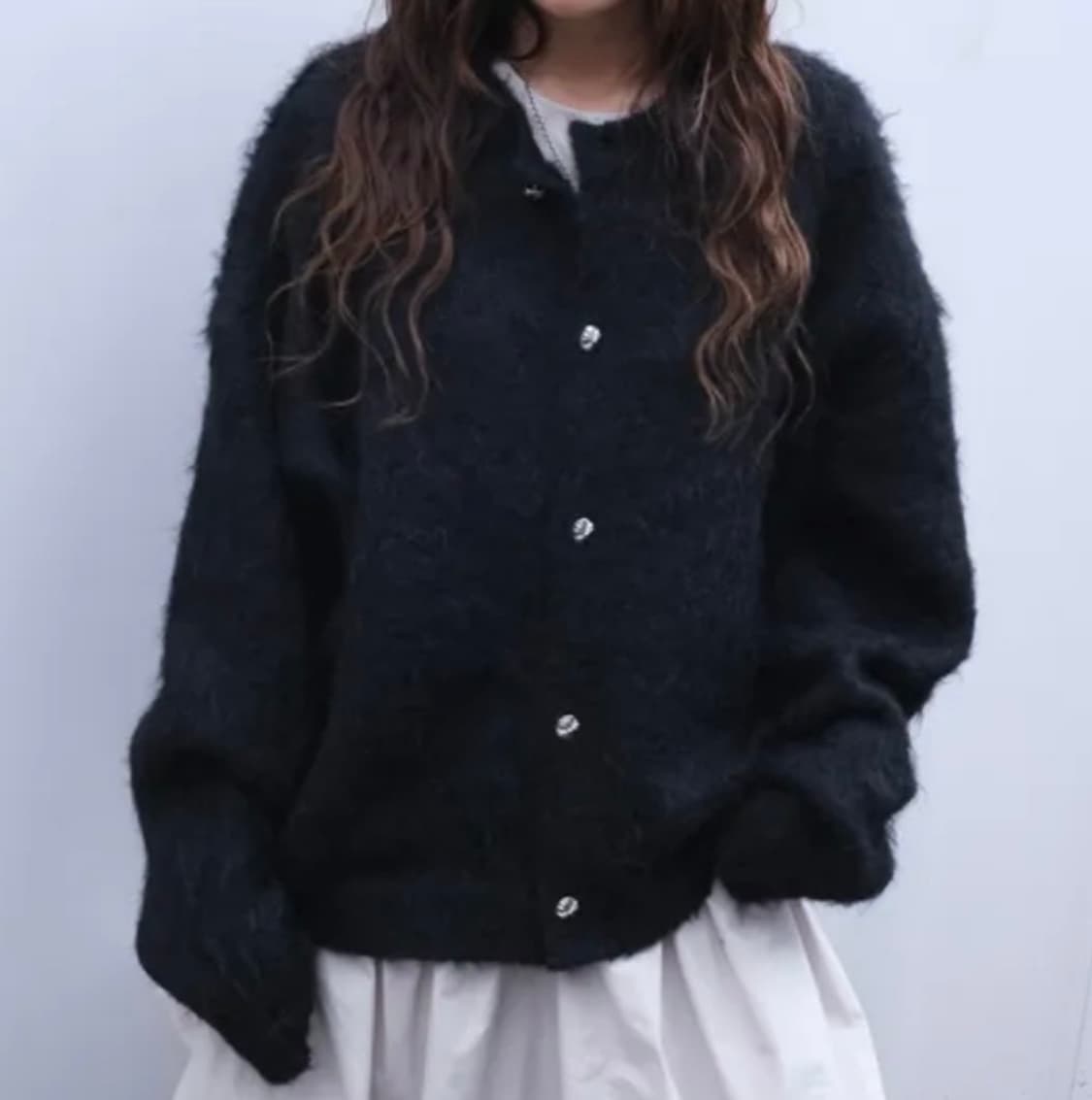 모헤어 가디건 자켓 상품이미지1