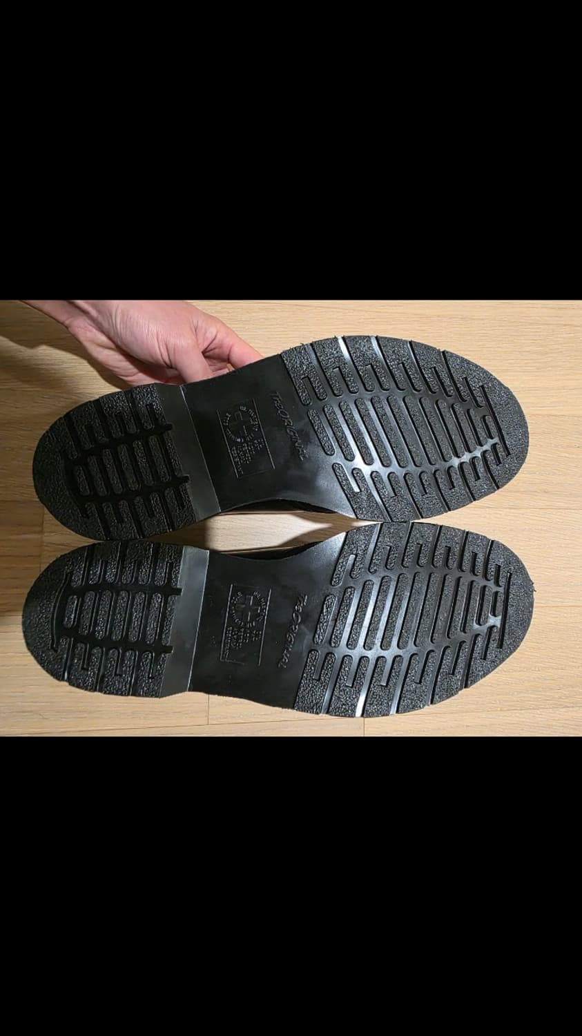 닥터마틴 1461 3홀 모노 블랙 / 14345001 270 사이즈 새상 상품이미지5