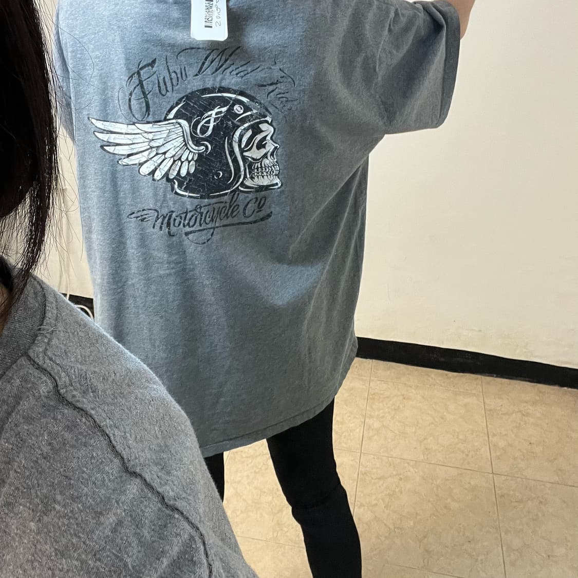 FUBU grey t-shirt  상품이미지3