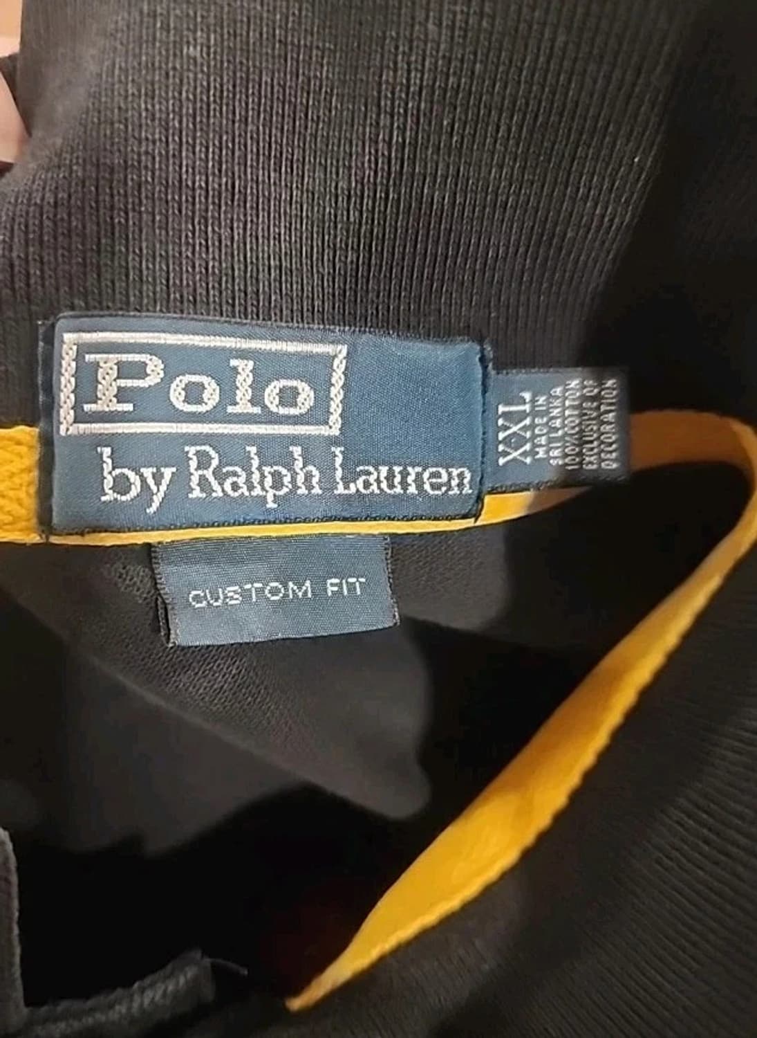 폴로 랄프로렌 빅포니 컨트리 크레스트 카라티 블랙 레드 상품이미지6