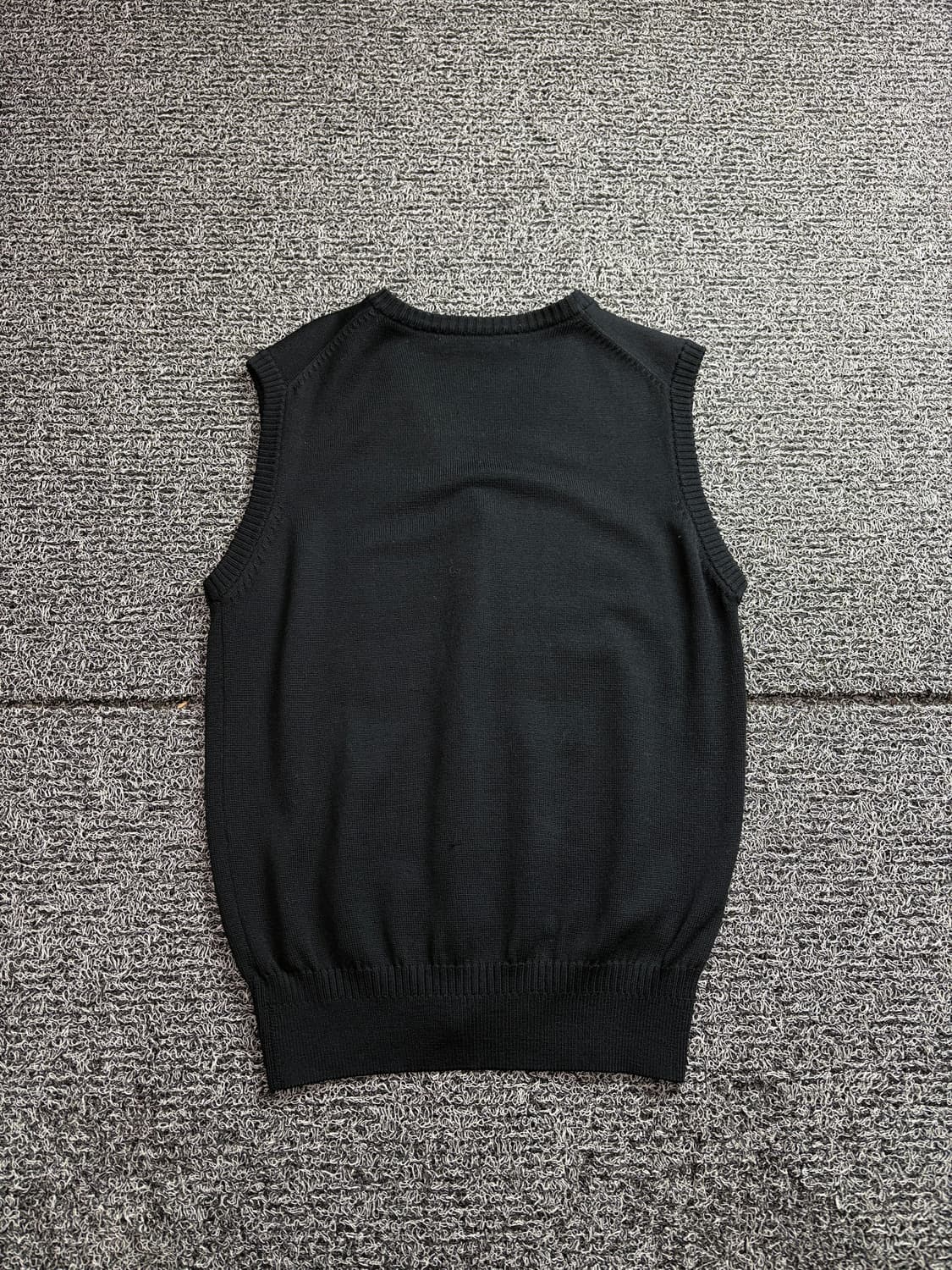 90s 크리스찬 디올 아카이브 미니멀 울 니트 베스트 2447 상품이미지4