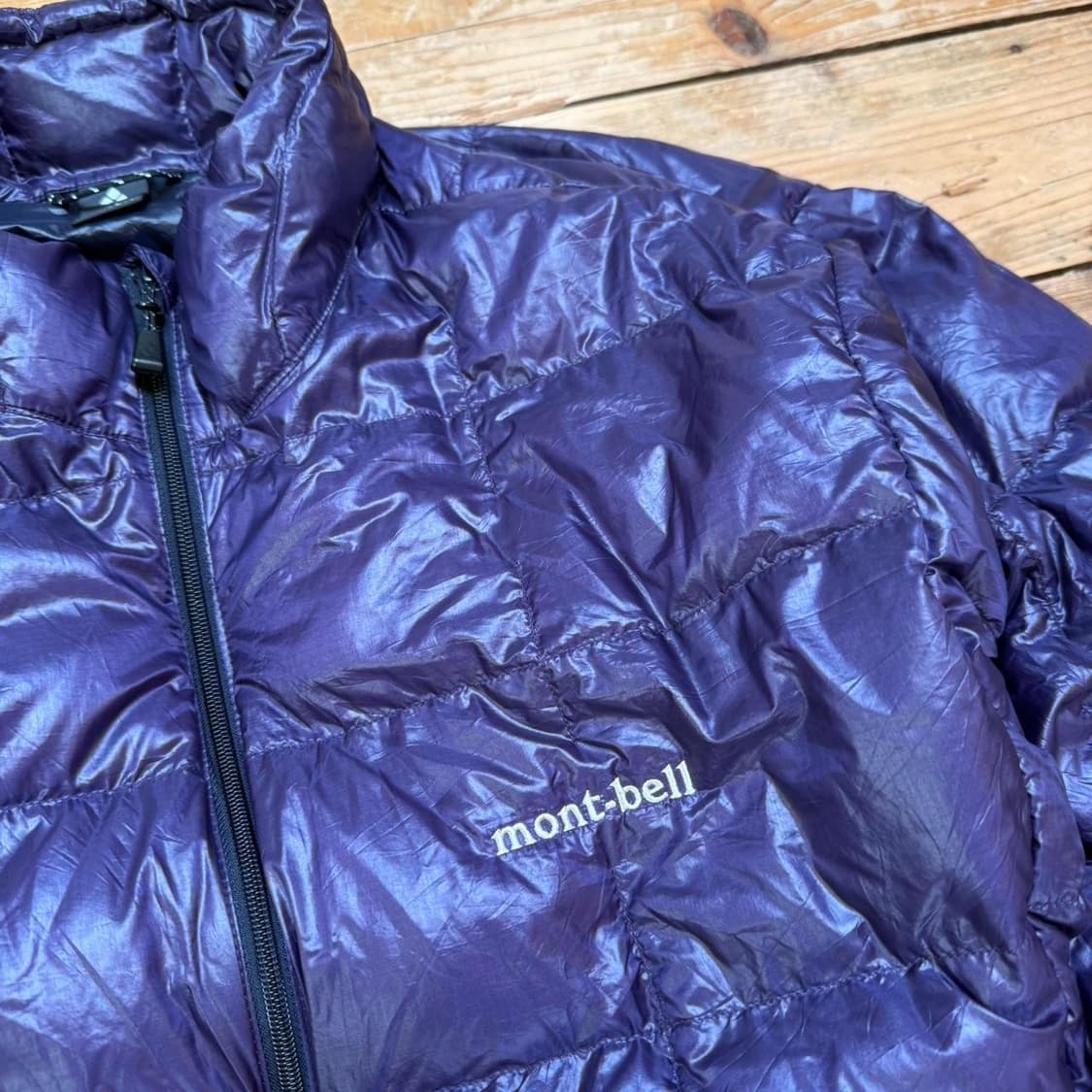 10s 몽벨 라이트 다운 재킷 퍼플 상품이미지3