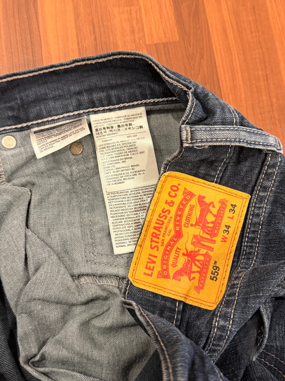 Levis 리바이스 559 데님 팬츠 (38inch) 상품이미지9