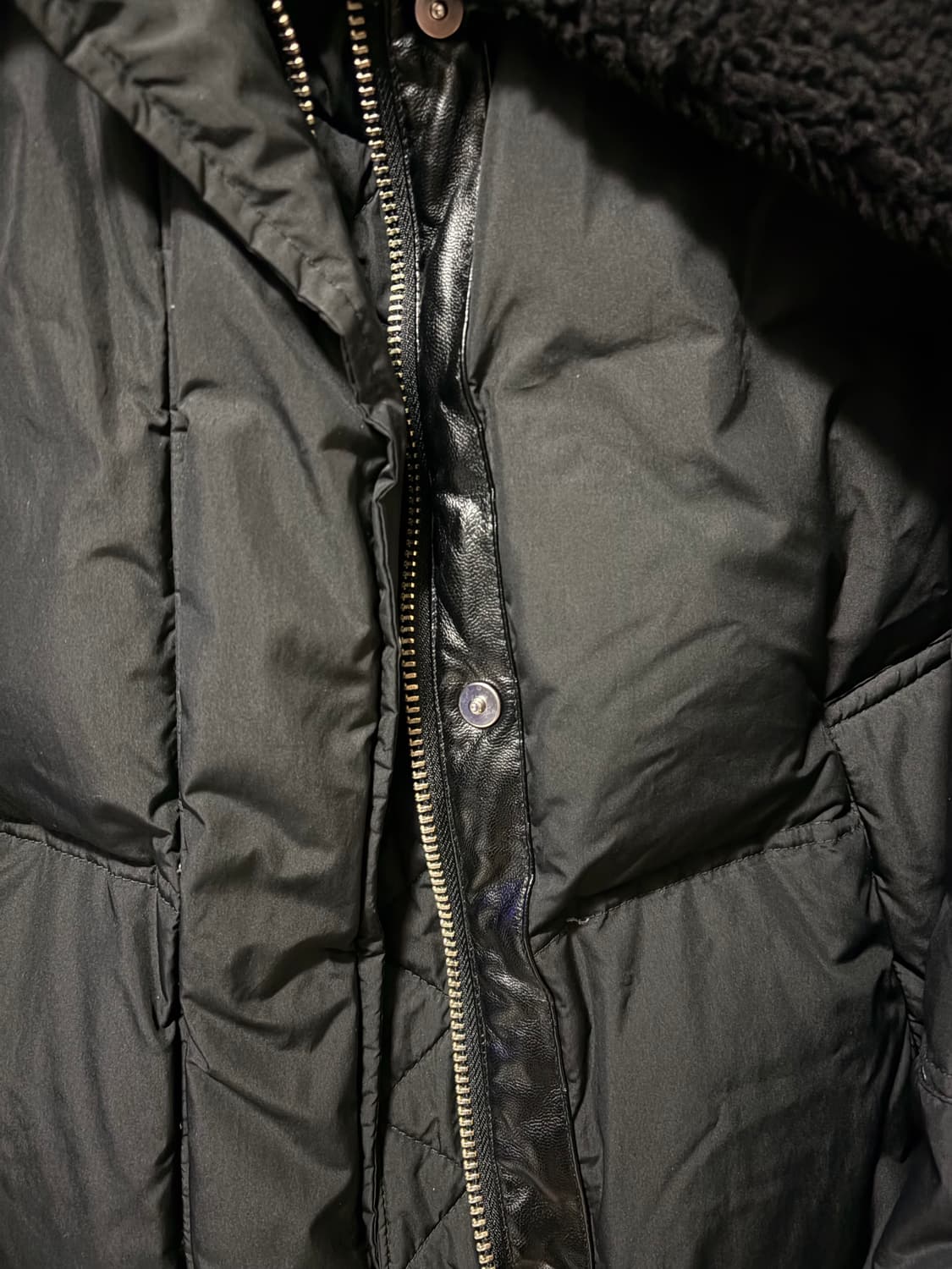 a.t.corner 블랙 패딩 상품이미지3