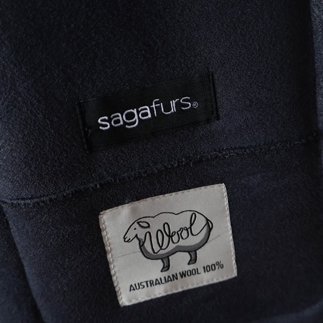 66/에이앤디 아뜰리에 사가폭스 양모100 후드코트 상품이미지7