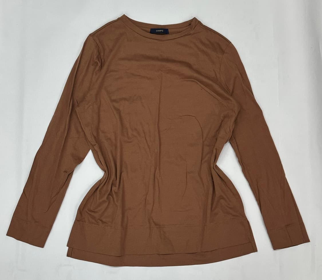 🌰하구미 가을 에스닉 레이어드 긴팔 티셔츠🌰 히피 브라운 니트  상품이미지6