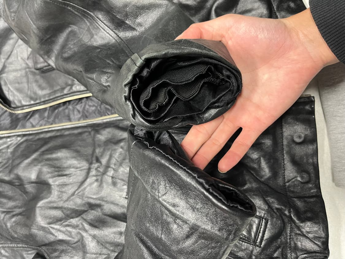 Morgan memphis belle 가죽자켓 M 상품이미지5