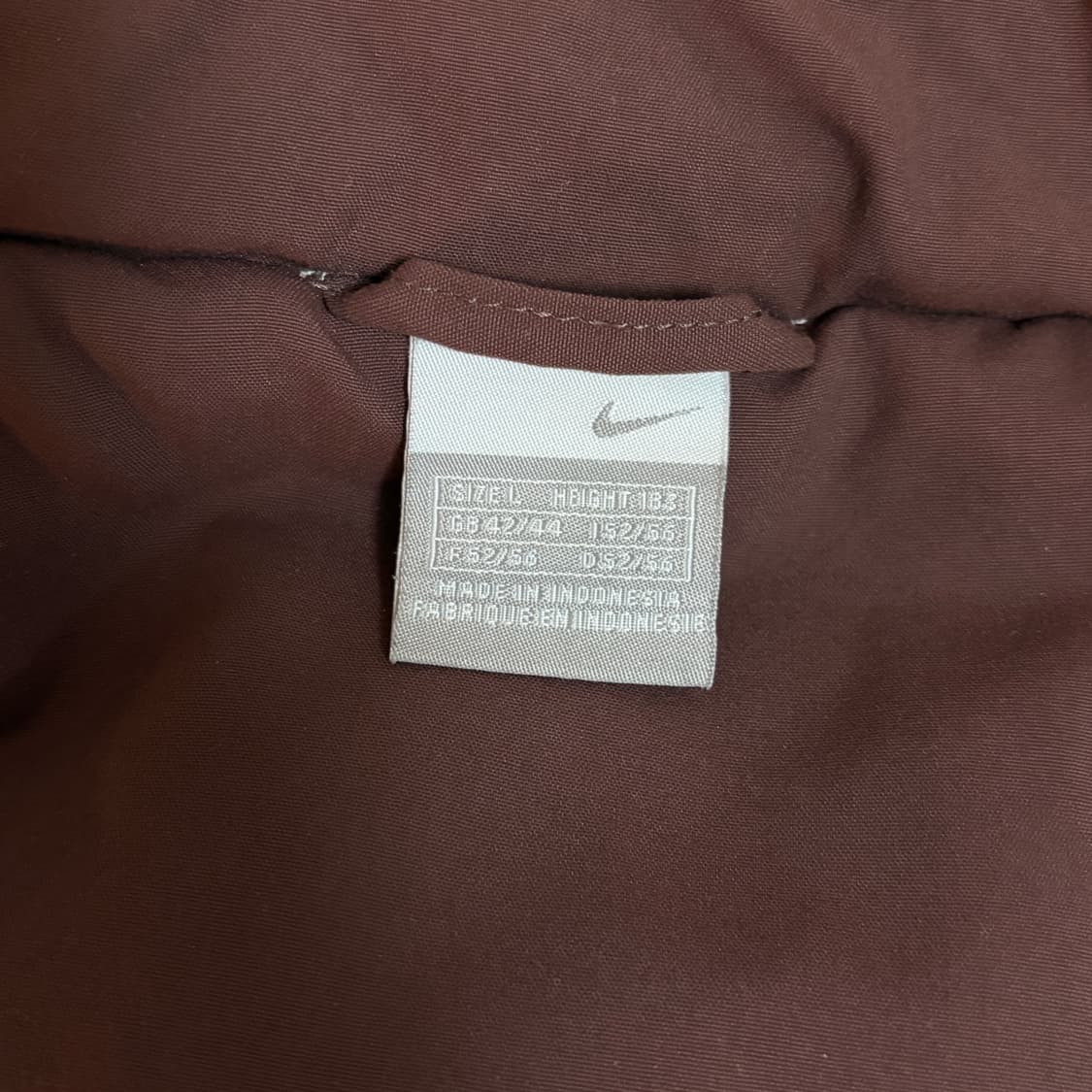 [NIKE] 나이키 빈티지 브라운 패딩 조끼 베스트 상품이미지4
