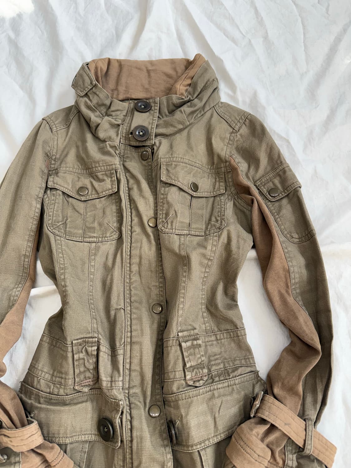 Y2k 미니원피스 야상 상품이미지3