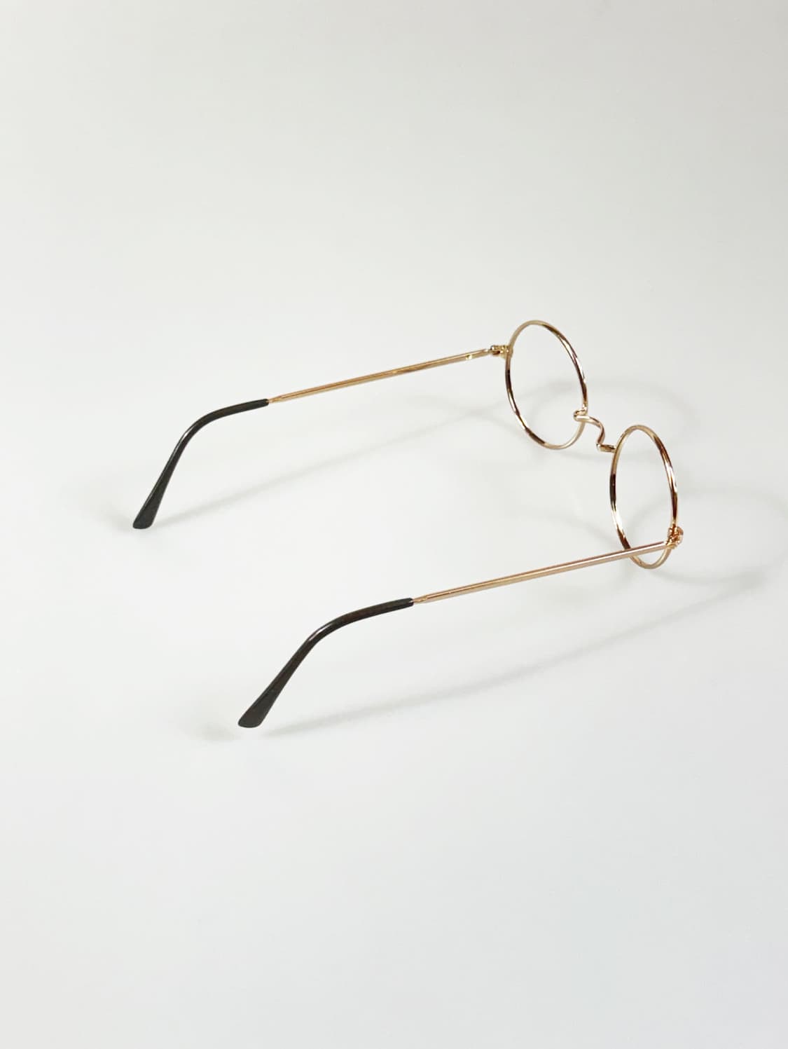 90s 유럽제 BOUVERT 골드 보스턴 라운드 빈티지 안경 상품이미지4