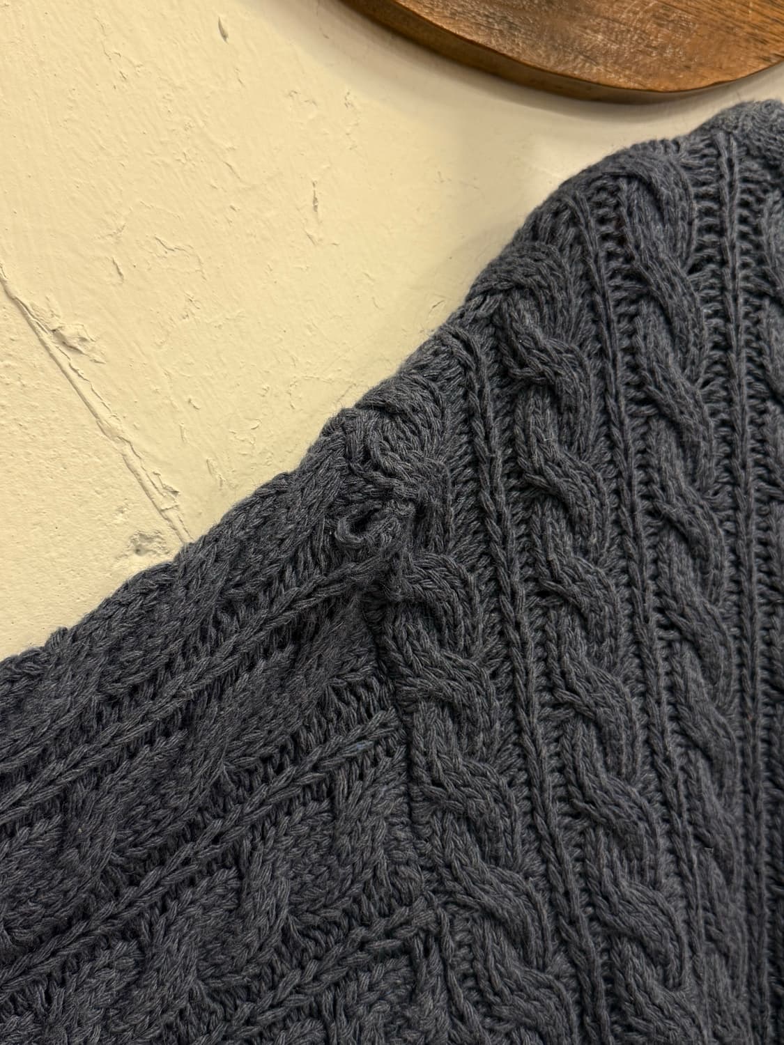 L) Spain Navy Fisherman 피셔맨 Knit Sweater 상품이미지9
