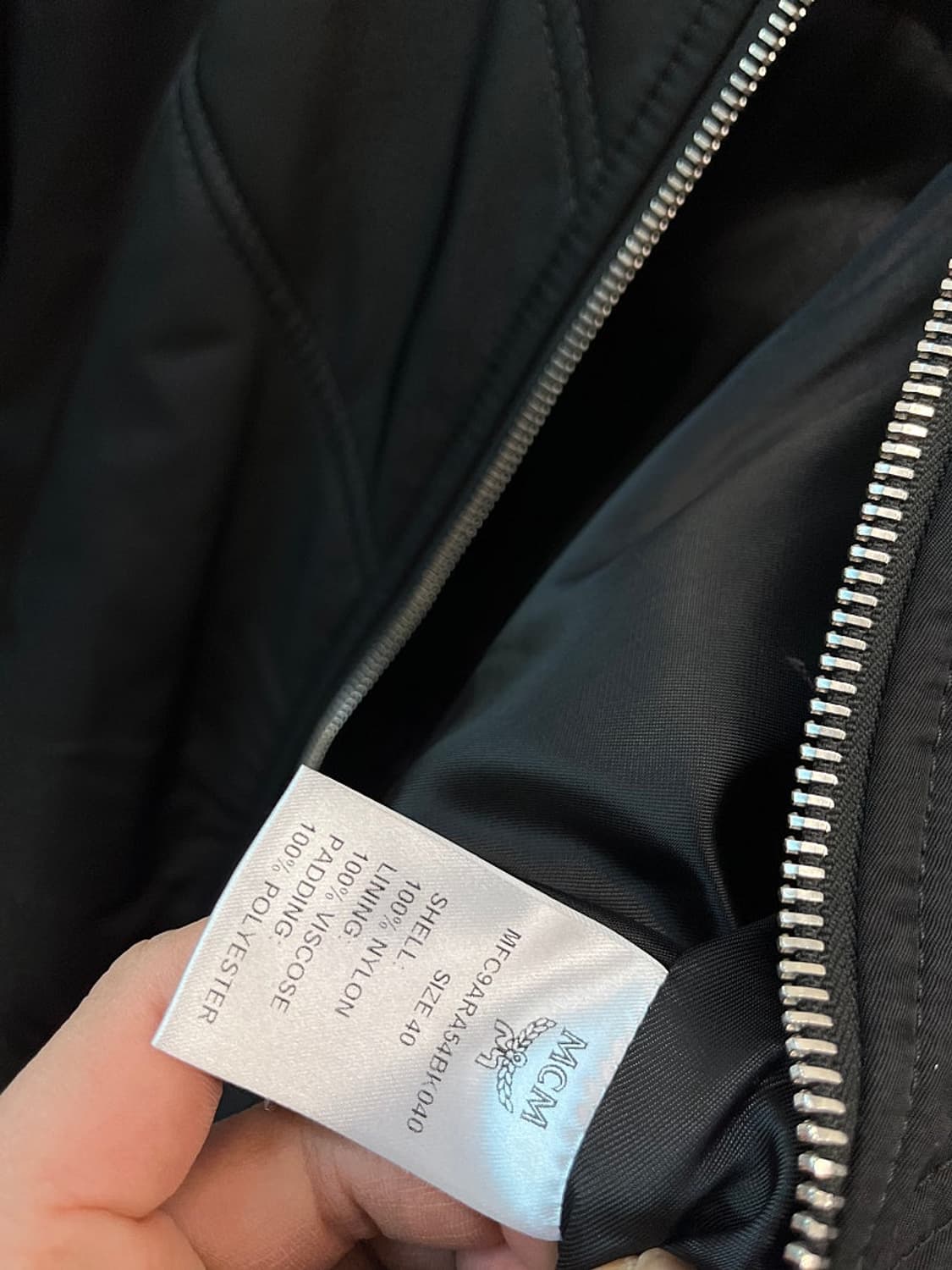 105) MCM 이태리 하프 봄버자켓 상품이미지7