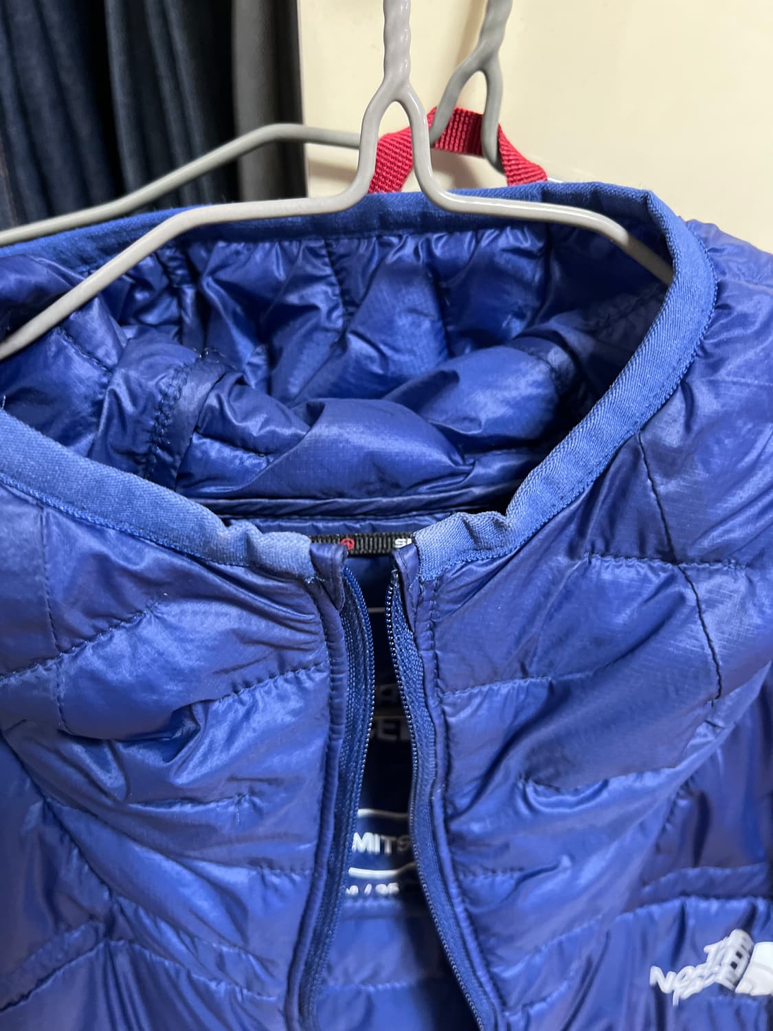 노스페이스 서밋 히트라인 블루 경량패딩 상품이미지3