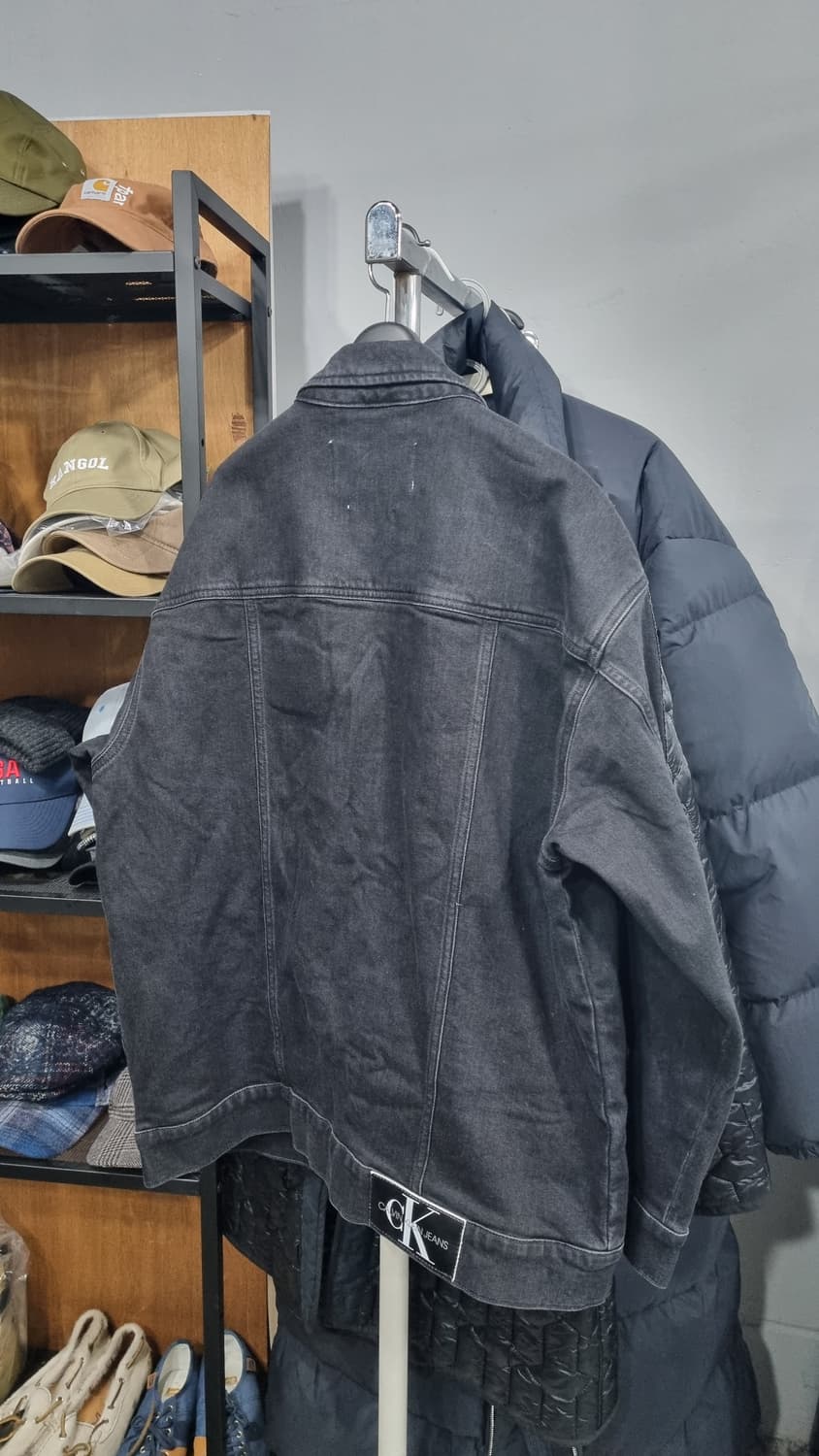 켈빈 ckj 오버핏S(95~100)청자켓 가슴단면60, 총장73 상태좋음 상품이미지2