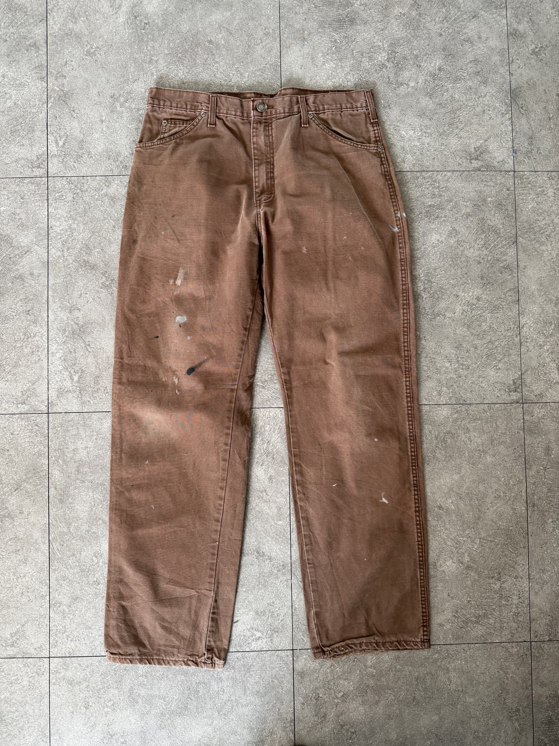 디키즈 워크팬츠 브라운 상품이미지5