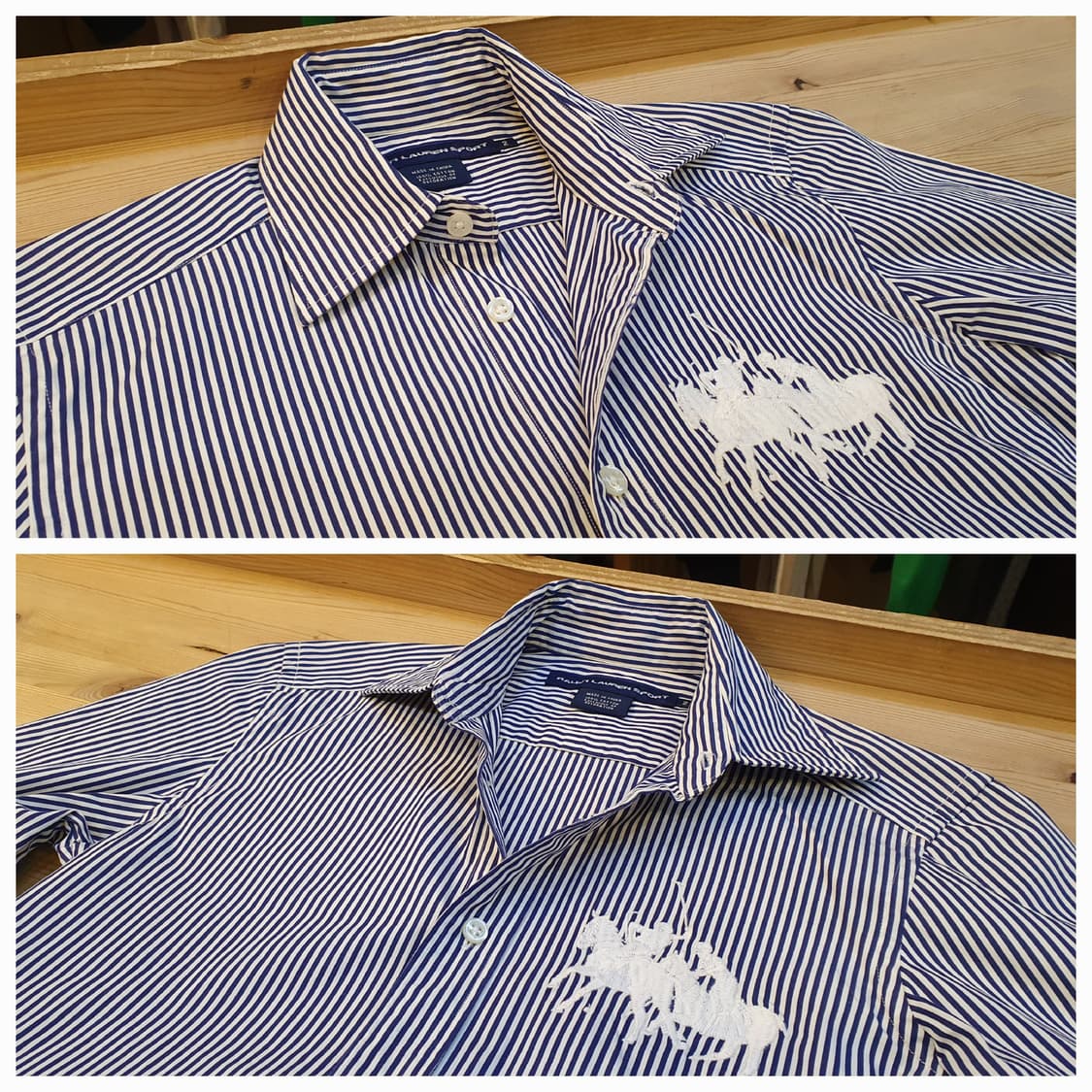 55.폴로 더블포니 스트라이프 셔츠 상품이미지3