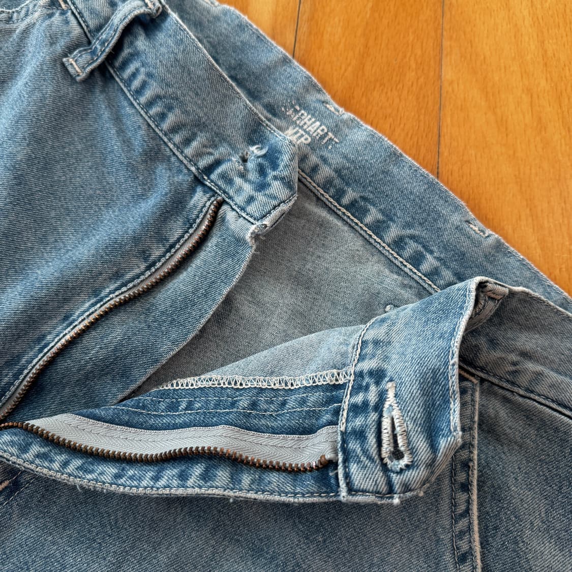 칼하트 WIP 싱글 데님 빈티지 30 상품이미지5