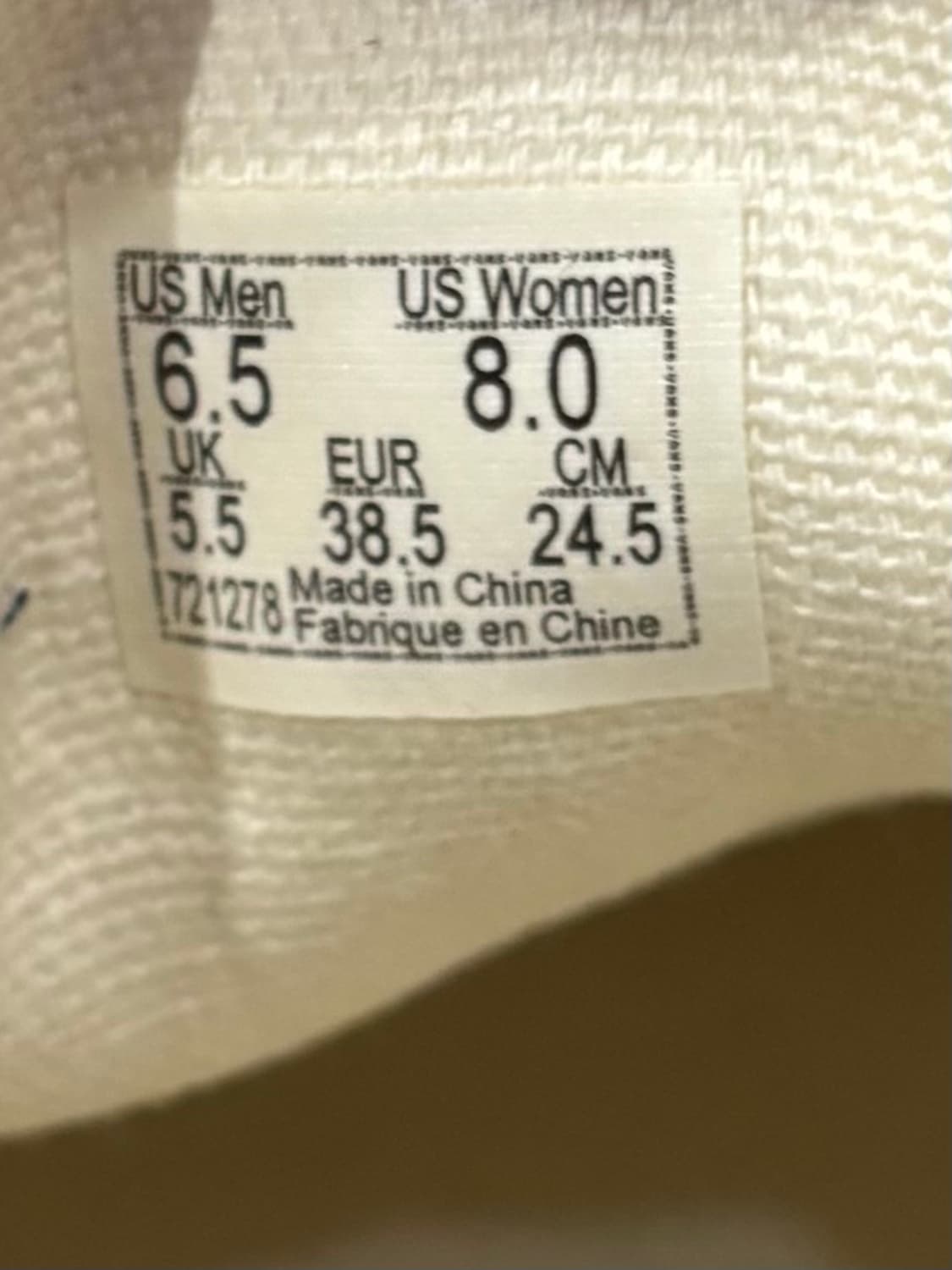 반스 어센틱 스웨이드 마쉬멜로우 블랙 스니커즈 상품이미지9