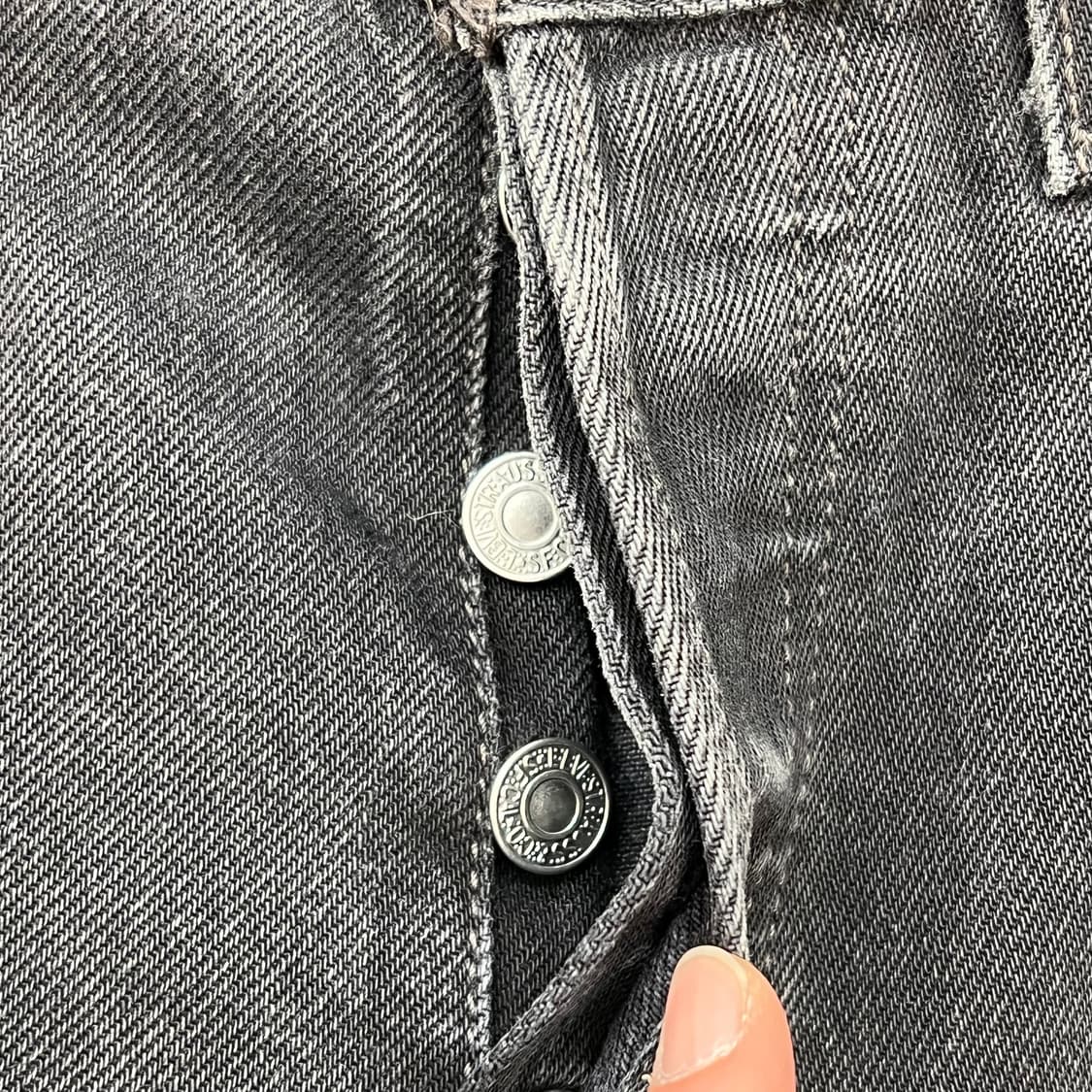 리바이스 501 흑청팬츠 r2205 상품이미지6