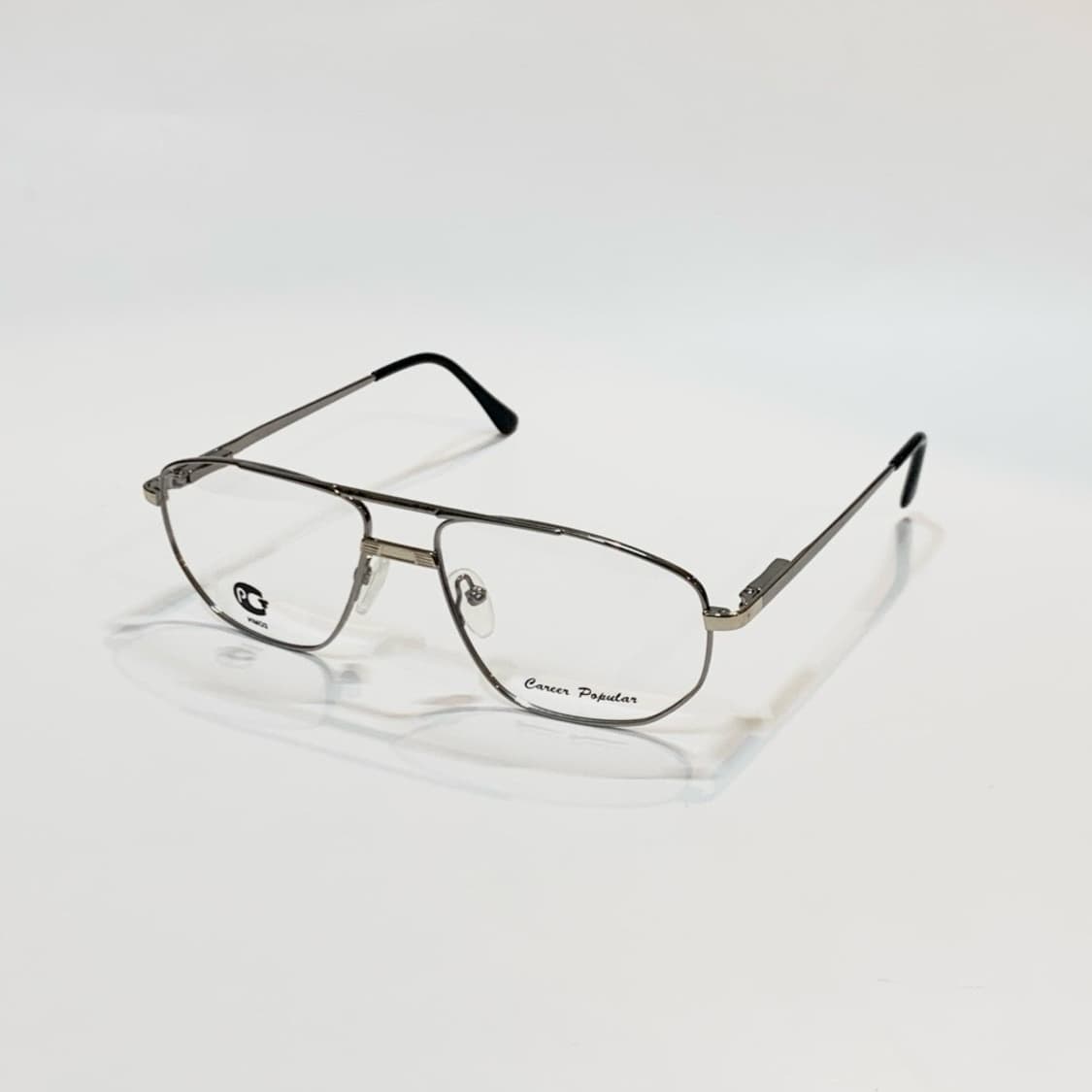 [픽키-677] 투브릿지 실버 메탈 안경 사각 라운드 안경테 상품이미지3