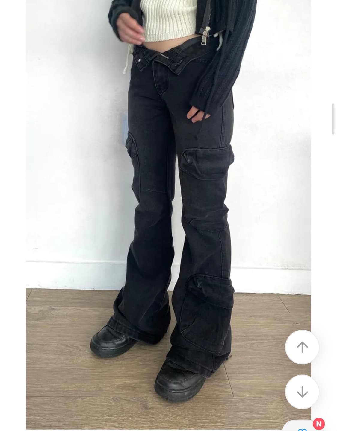 부츠컷 카고 팬츠  상품이미지1