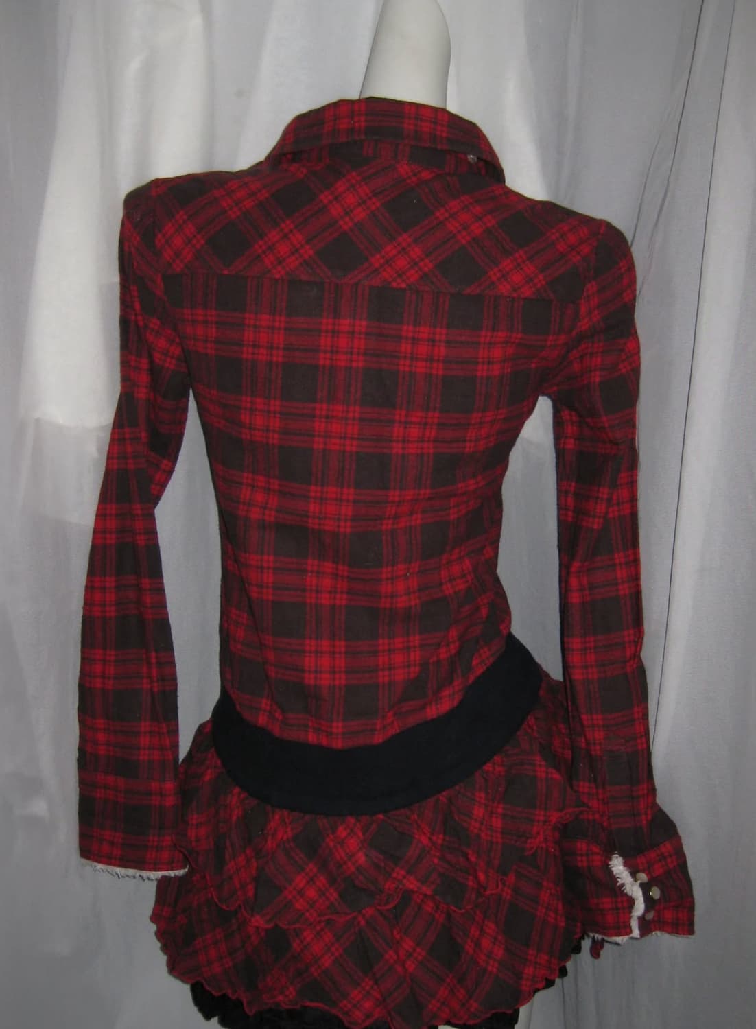 Tartan check winter dress 상품이미지4