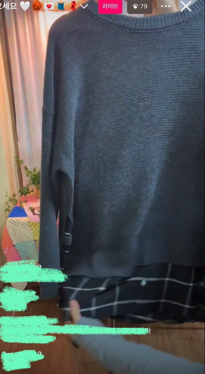 일본빈티지 차콜셔츠레이어트니트 판매합니다 마루카메빈티지코이세이오 상품이미지1