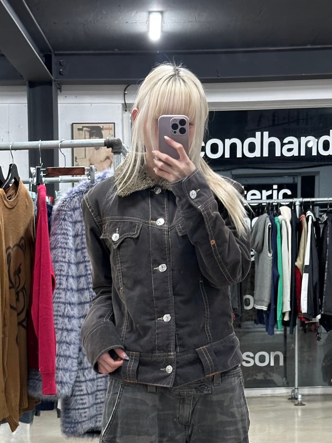 리바이스 타입원 코듀로이 쉐르파 트리커 자켓 상품이미지2