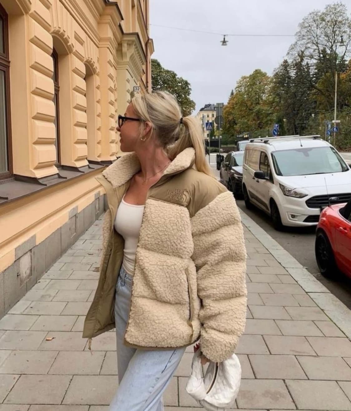 노스페이스 쉐르파 눕시 패딩 S 상품이미지4