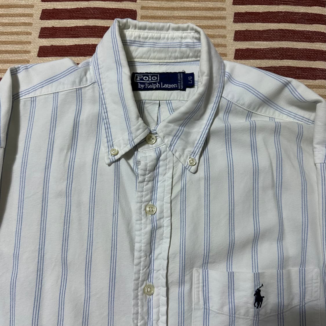 Polo Ralph Lauren 폴로랄프로렌 스트라이프 셔츠 SIZE L 상품이미지2