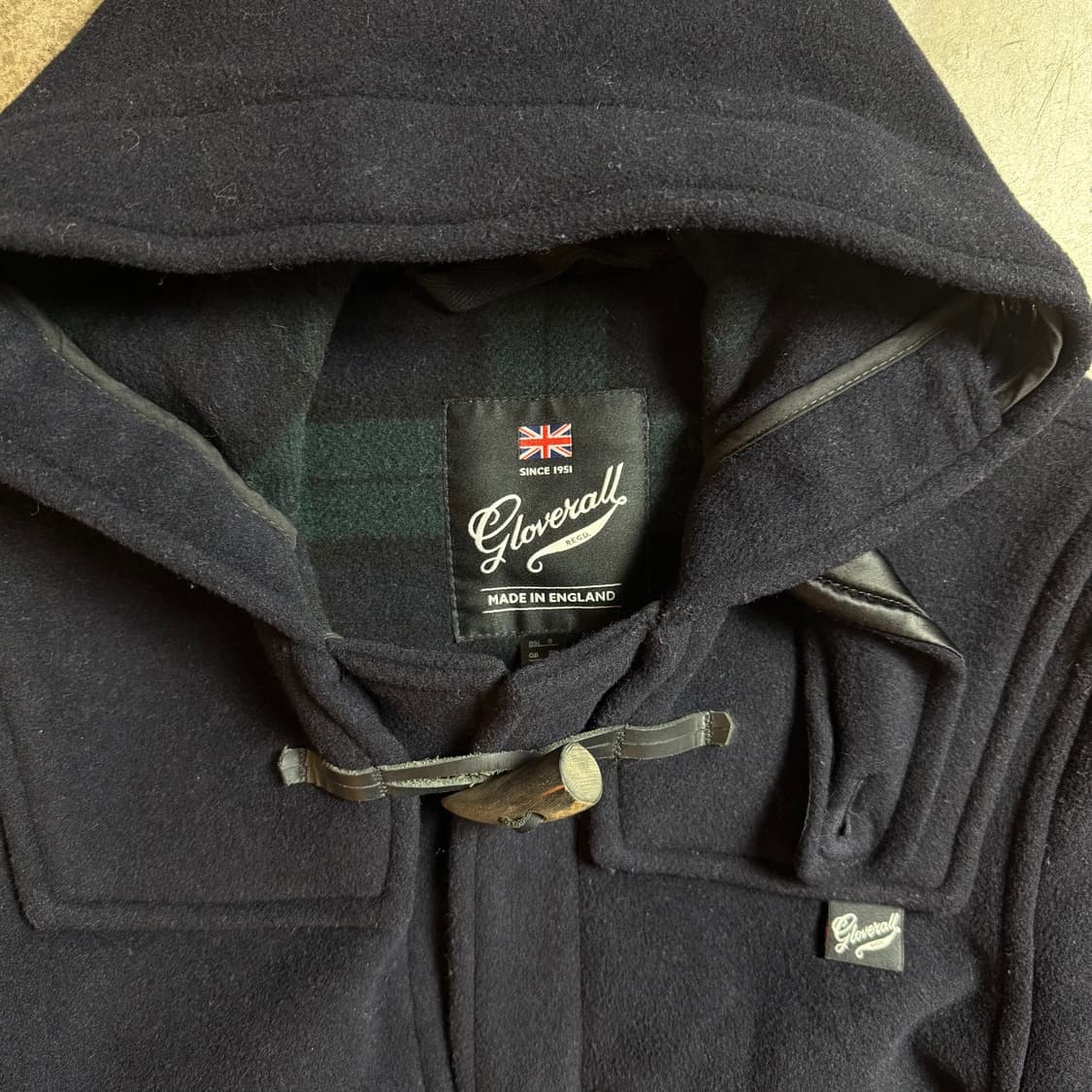 글로버올 후드 더플 코트 상품이미지2