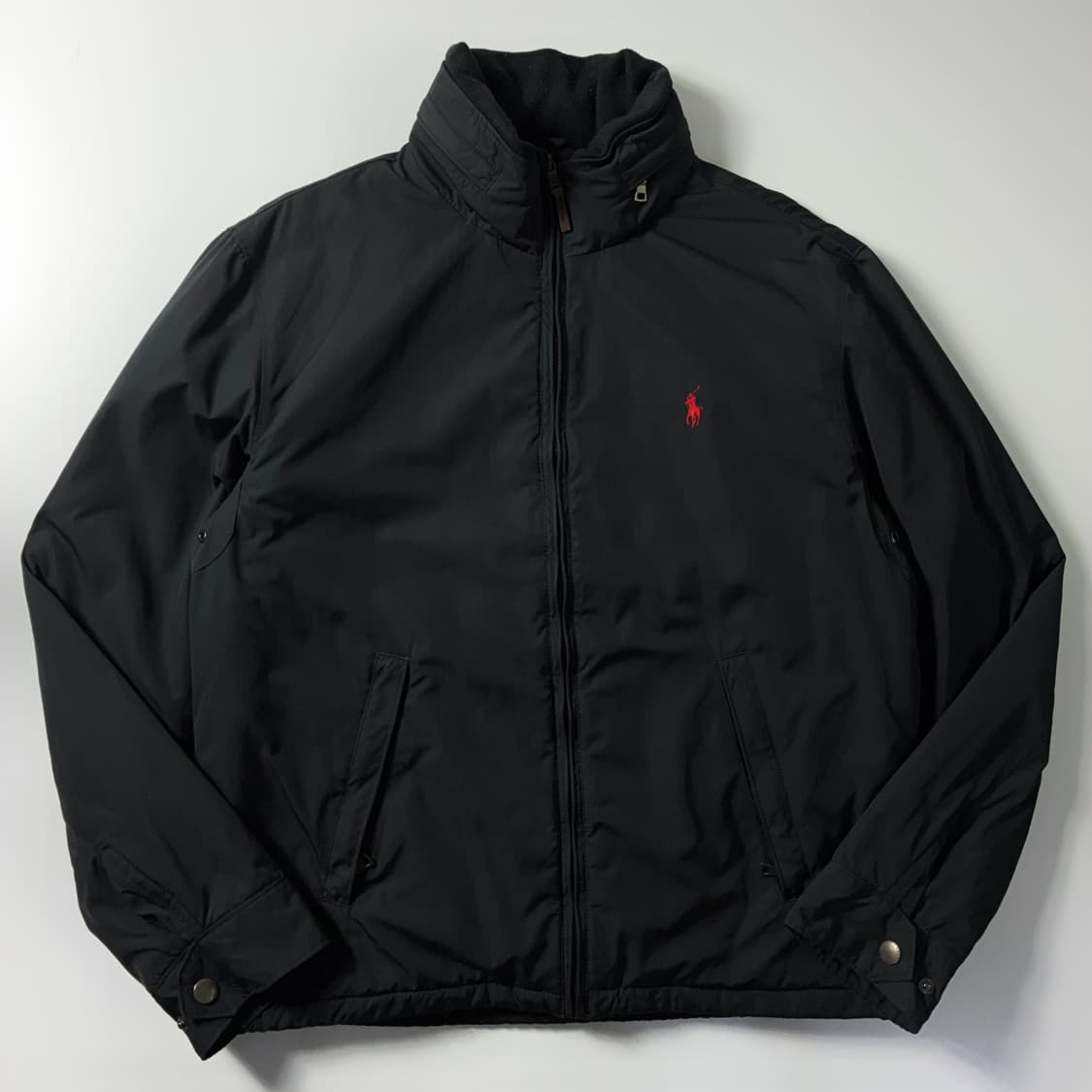 Polo  폴로 랄프로렌 자수 폴리쉘 블랙 페리 자켓  상품이미지2