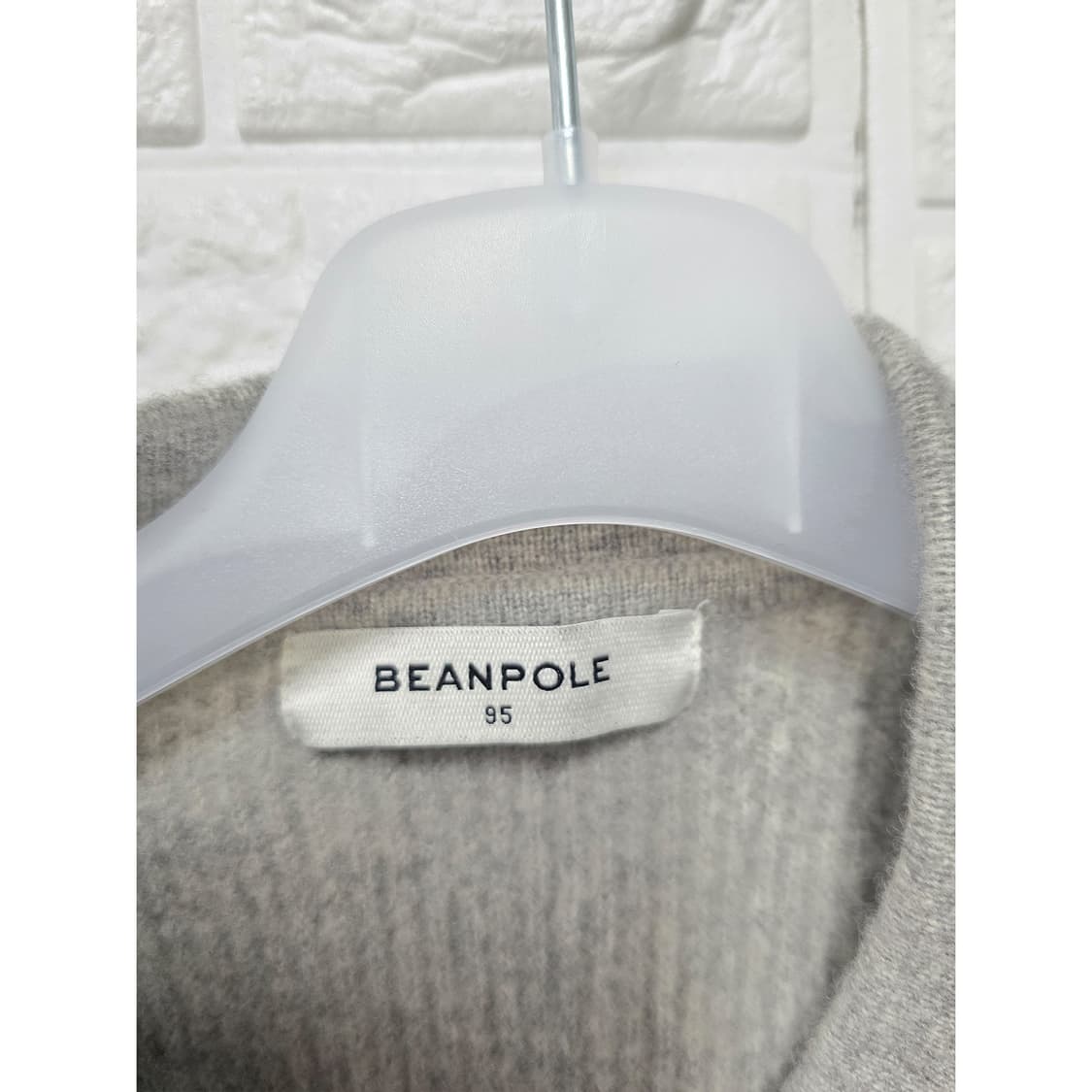 택포_ 빈폴 남성 퀼팅 울 니트 조끼 95 상품이미지2