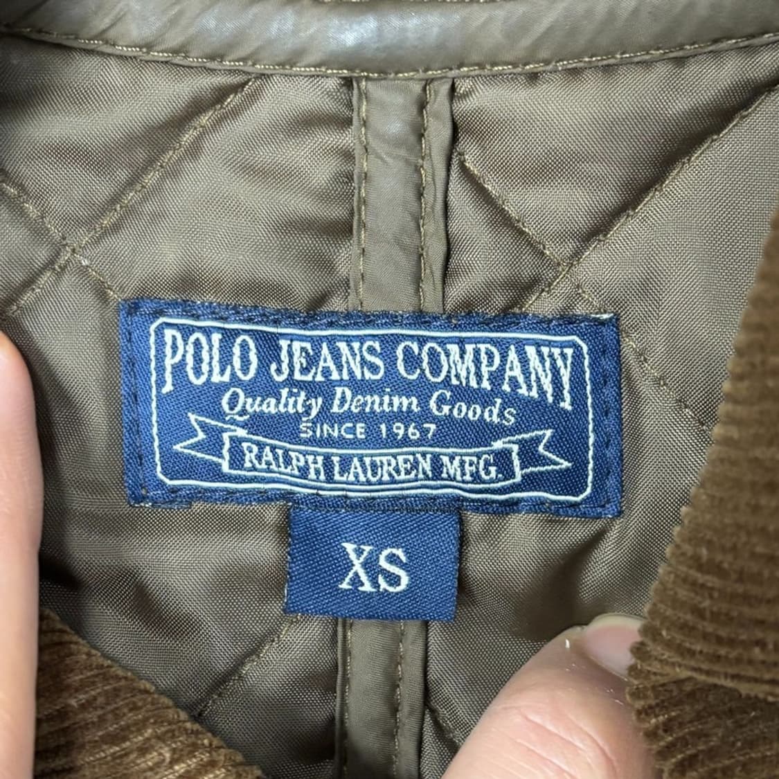 폴로 랄프로렌 숄더 패치 퀄팅 자켓 V0519 상품이미지7