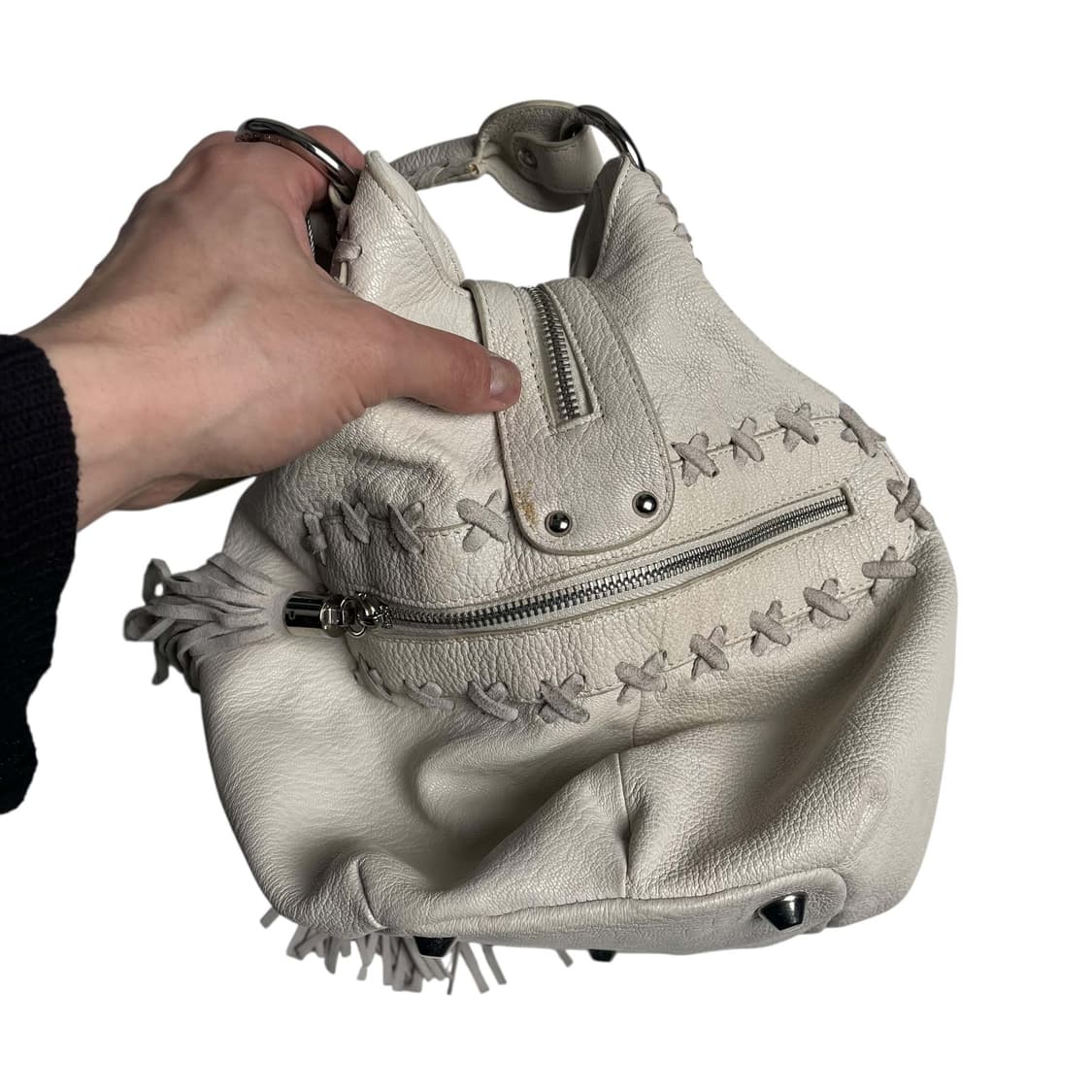 Tuscan's 테슬 레더 백 상품이미지5