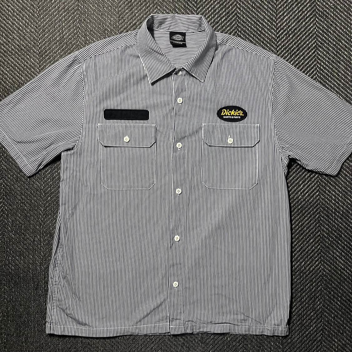 DICKIES 디키즈 반팔 패치 워크 셔츠 상품이미지2