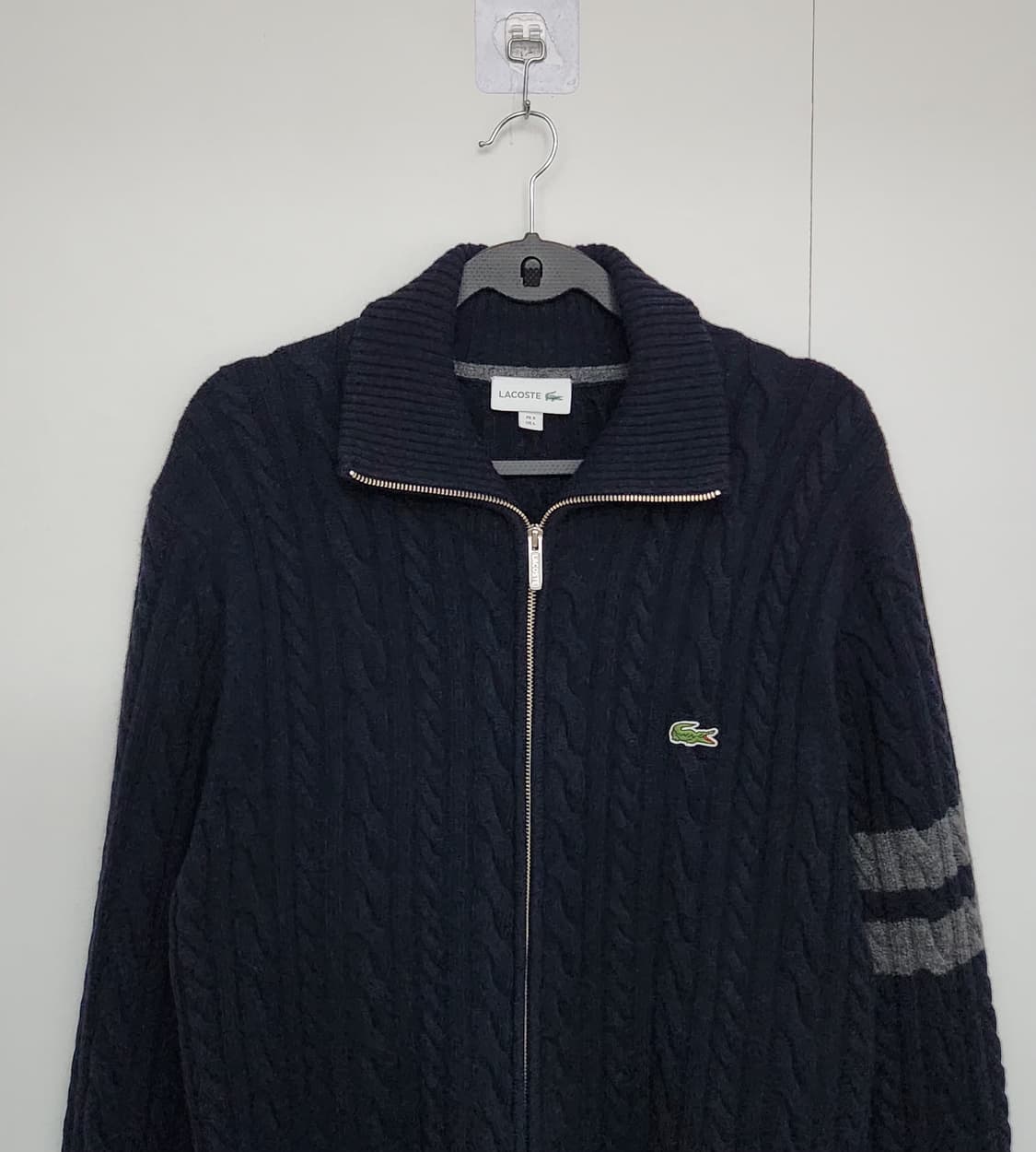 라코스테 105 니트집업 가디건 상품이미지7