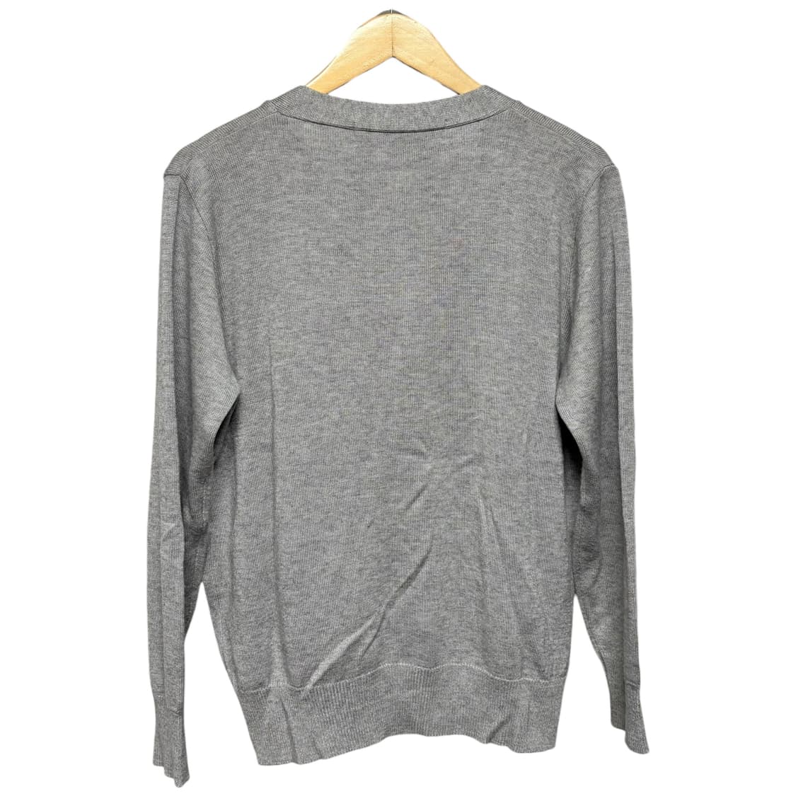 3829 꼼데가르송 그레이 블랙하트 가디건 상품이미지2