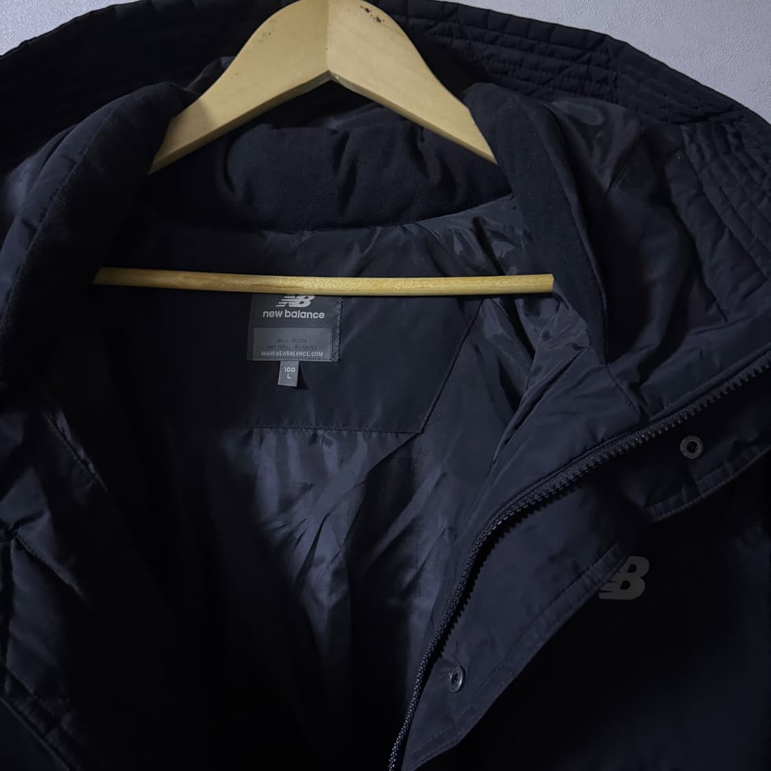뉴발란스 NB 로고 오리털 패딩점퍼 L(남성 105정도) 상품이미지5