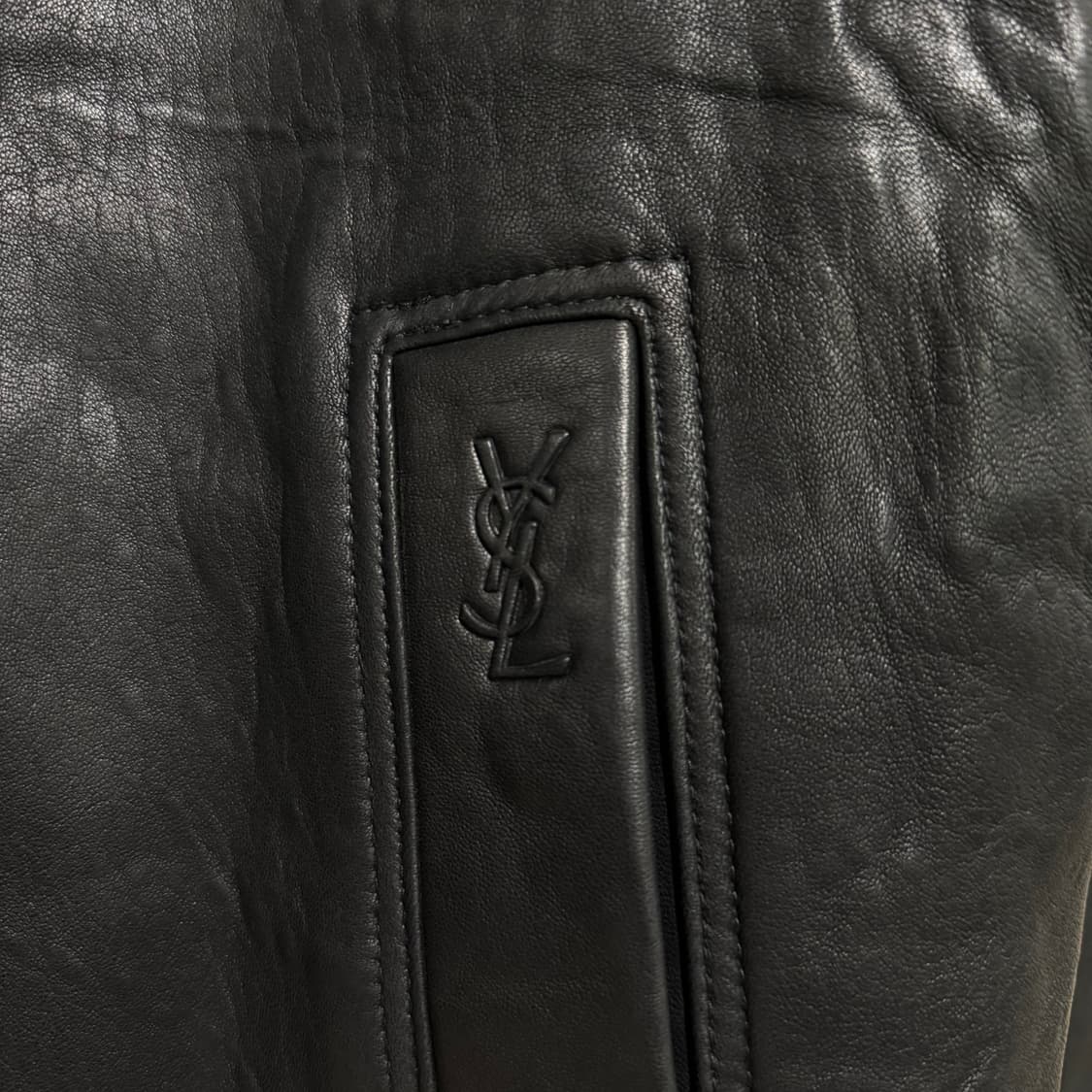 입생로랑 양가죽 자켓 상품이미지2