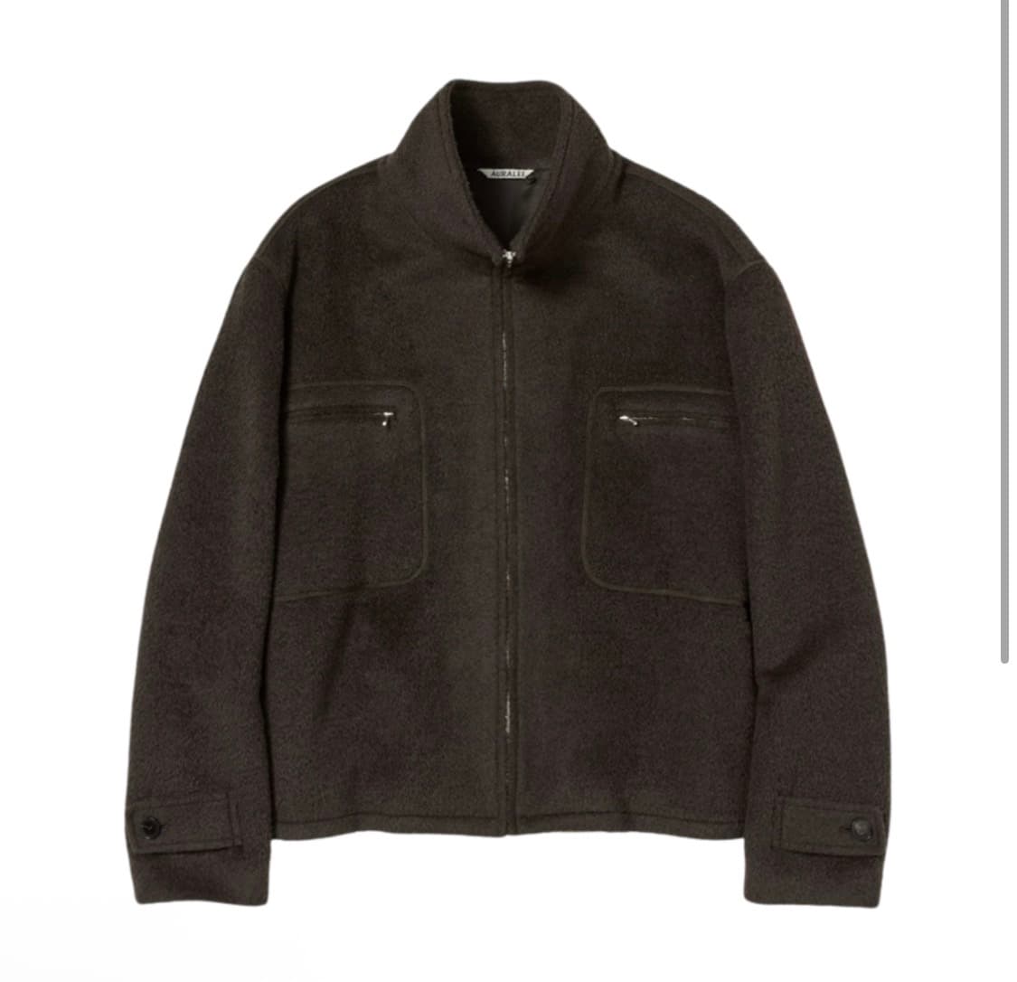 23aw 오라리 수리알파카 블루종 3 상품이미지1