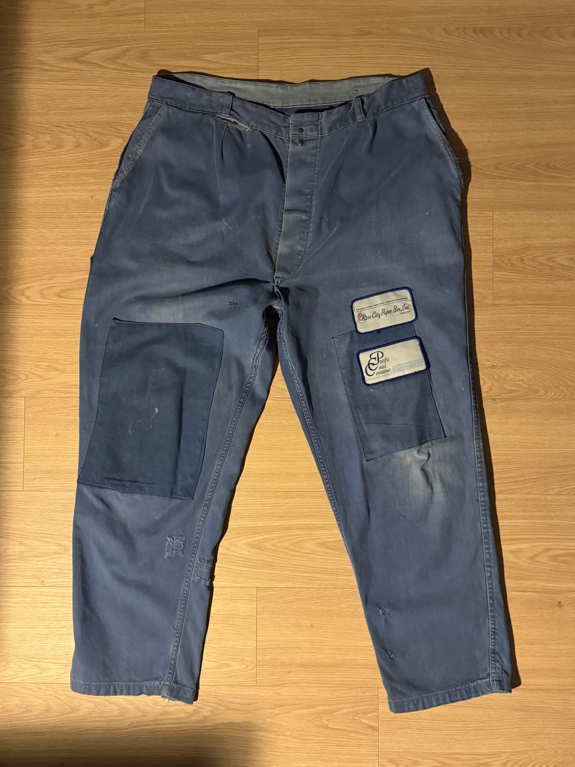 70s 빈티지 프랜치 워크 팬츠 상품이미지1