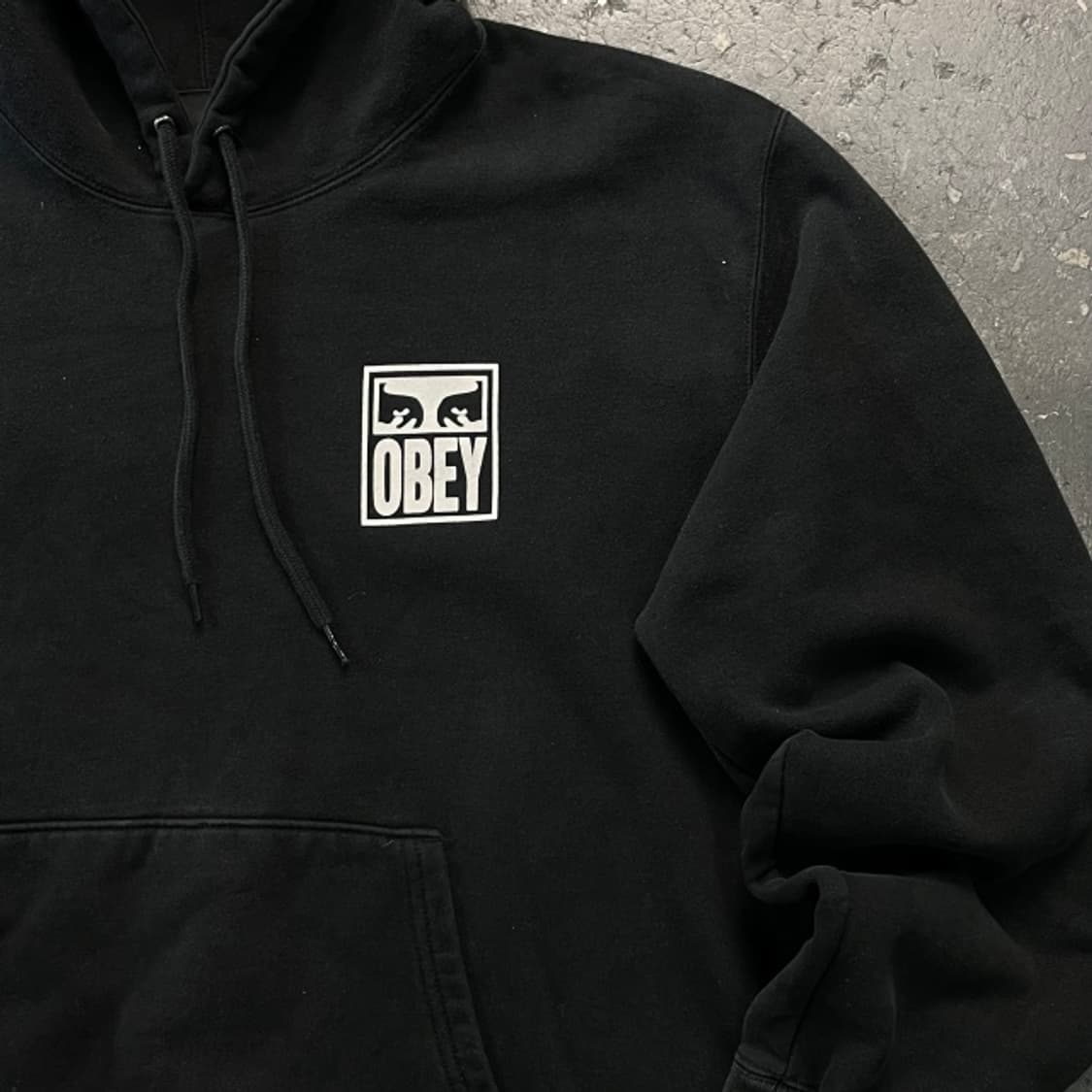 105 오베이 빅로고 후드티  상품이미지2