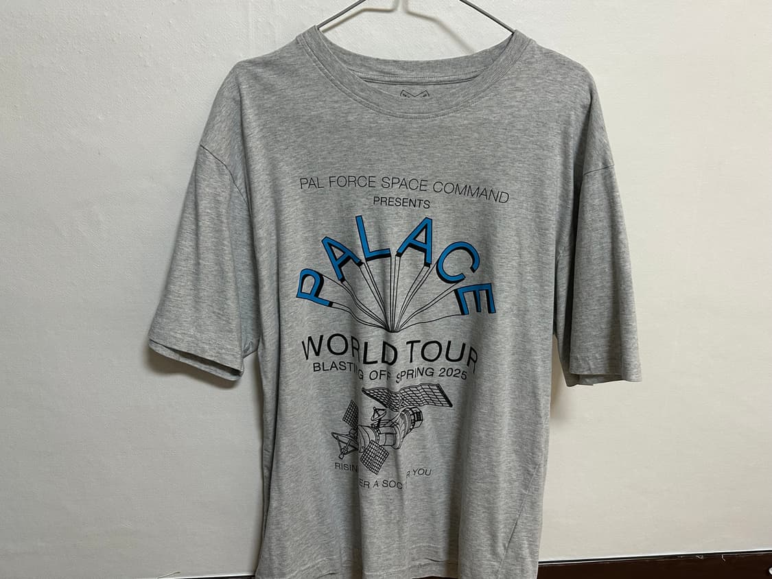 [M]25ss 팔라스 월드투어 티셔츠 그레이 상품이미지1