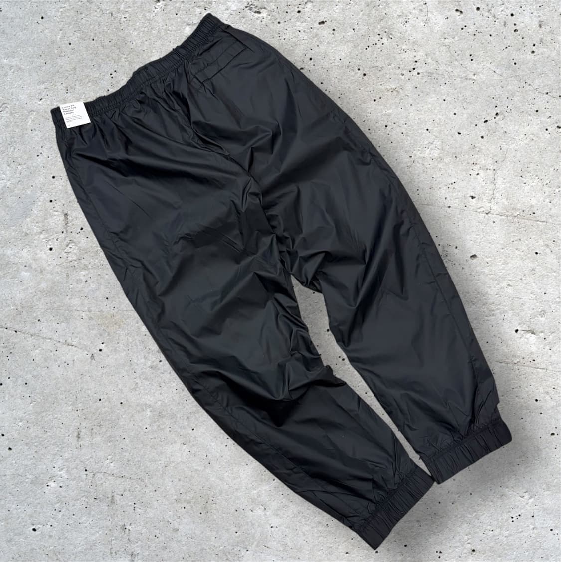 [XL] 나이키 블랙 나일론 바람막이 조거 팬츠 C470 상품이미지2