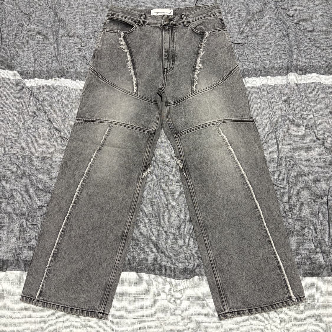 언지미크 데님팬츠 상품이미지1