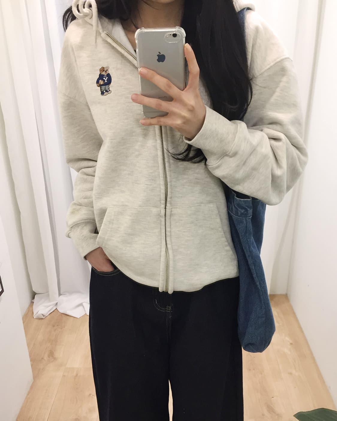 Unisex Yale Hoodie Zip-up 100 상품이미지2