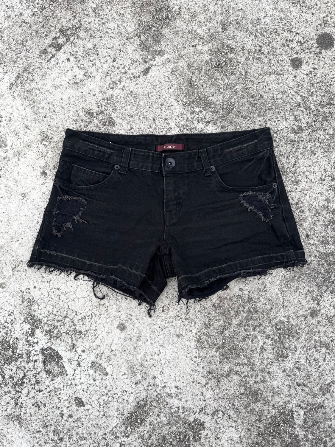 Basic black shorts 상품이미지1